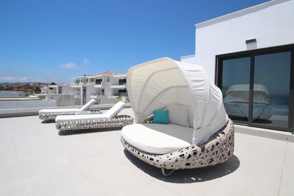 Luxurious Penthouse With Huge Panoramic Terrace Lägenhet San Roque  Exteriör bild