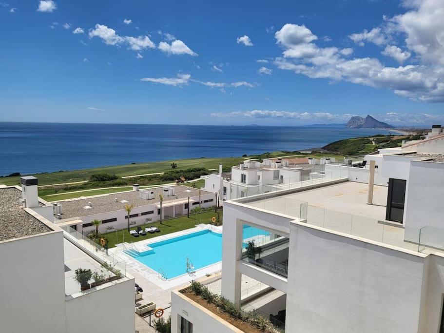 Luxurious Penthouse With Huge Panoramic Terrace Lägenhet San Roque  Exteriör bild